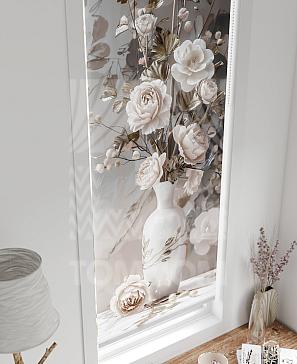 Рулонные шторы «Флорко - 161 - ширина 57 см»