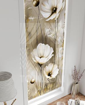 Рулонные шторы «Флорко - 162 - ширина 57 см»