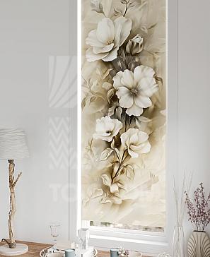 Рулонные шторы «Флорко - 167 - ширина 57 см»