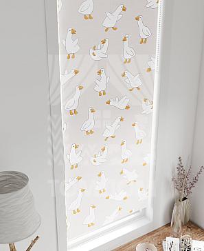 Рулонные шторы «Флорко - 168 - ширина 57 см»