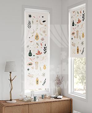 Рулонная штора «Флорко - 169 - ширина 57 см» | фото 2