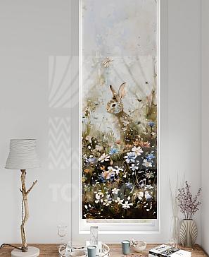 Рулонная штора «Флорко - 171 - ширина 57 см» | фото 3