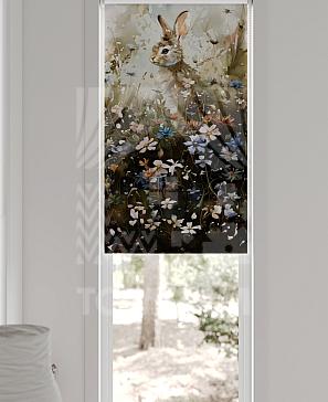 Рулонные шторы «Флорко - 171 - ширина 57 см»