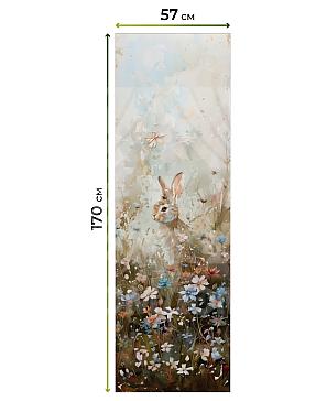 Рулонные шторы «Флорко - 171 - ширина 57 см»