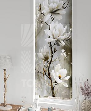 Рулонные шторы «Флорко - 186 - ширина 57 см»