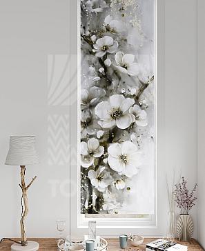 Рулонная штора «Флорко - 187 - ширина 57 см» | фото 3