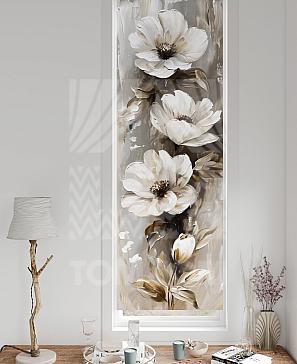 Рулонная штора «Флорко - 188 - ширина 57 см» | фото 3