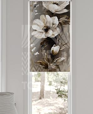 Рулонные шторы «Флорко - 188 - ширина 57 см»