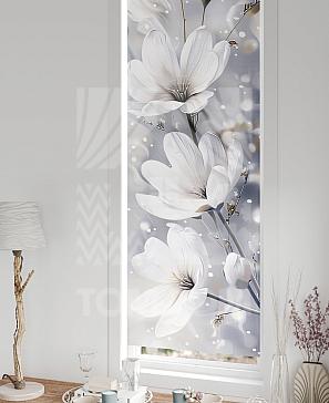 Рулонные шторы «Флорко - 190 - ширина 57 см»