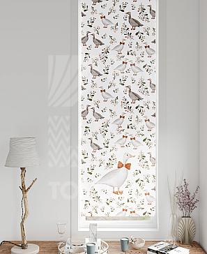 Рулонная штора «Флорко - 193 - ширина 57 см» | фото 3