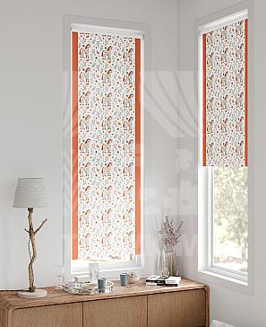 Рулонная штора «Флорко - 207 - ширина 57 см» | фото 2