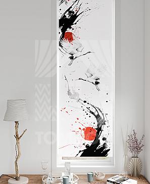 Рулонная штора «Флорко - 209 - ширина 57 см» | фото 3