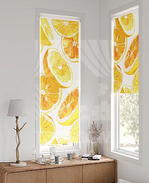 Рулонная штора «Флорко - 212 - ширина 57 см» | фото 2