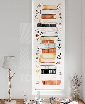 Рулонная штора «Флорко - 214 - ширина 57 см» | фото 3