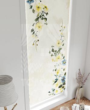 Рулонные шторы «Флорко - 215 - ширина 57 см»