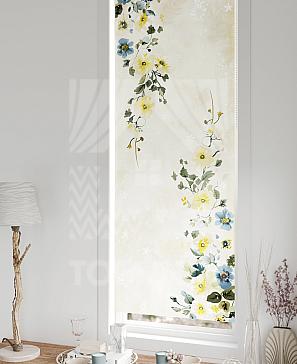 Рулонные шторы «Флорко - 215 - ширина 57 см»