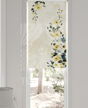 Рулонные шторы «Флорко - 215 - ширина 57 см»