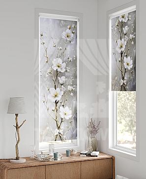 Рулонная штора «Флорко - 216 - ширина 57 см» | фото 2