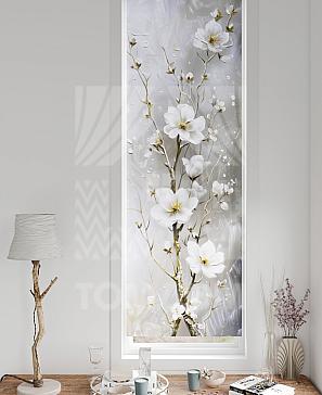 Рулонная штора «Флорко - 216 - ширина 57 см» | фото 3