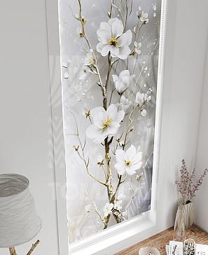 Рулонные шторы «Флорко - 216 - ширина 57 см»