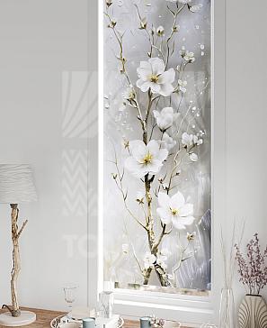 Рулонные шторы «Флорко - 216 - ширина 57 см»