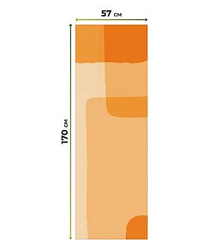 Рулонные шторы «Флорко - 02 - ширина 57 см»