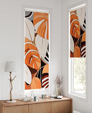 Рулонная штора «Флорко - 04  - ширина 57 см» | фото 2