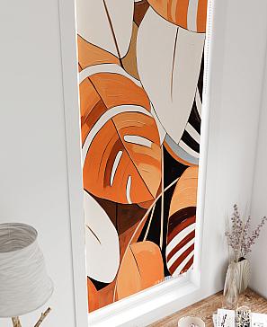 Рулонные шторы «Флорко - 04 - ширина 57 см»