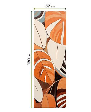 Рулонные шторы «Флорко - 04 - ширина 57 см»