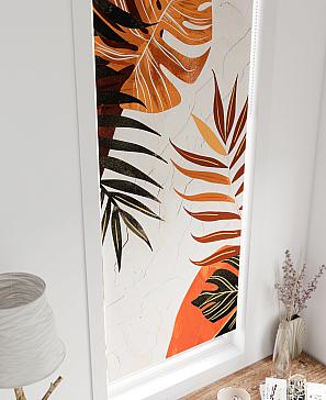 Рулонные шторы «Флорко - 06 - ширина 57 см»