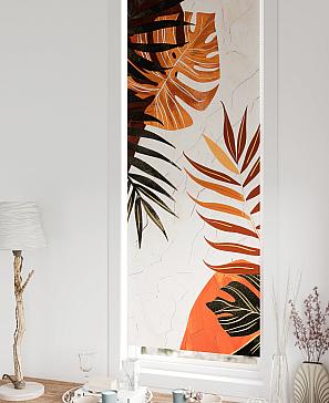 Рулонные шторы «Флорко - 06 - ширина 57 см»