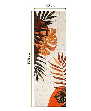 Рулонные шторы «Флорко - 06 - ширина 57 см»