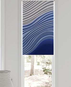 Рулонные шторы «Флорко - 07 - ширина 57 см»