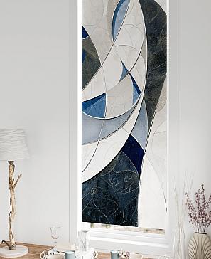 Рулонные шторы «Флорко - 08 - ширина 57 см»