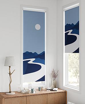 Рулонная штора «Флорко - 12  - ширина 57 см» | фото 2