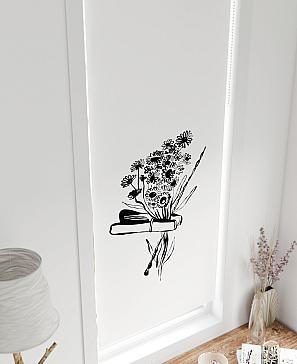 Рулонные шторы «Флорко - 19 - ширина 57 см»