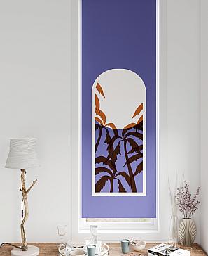 Рулонная штора «Флорко - 34  - ширина 57 см» | фото 3