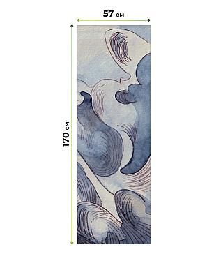 Рулонные шторы «Флорко - 44 - ширина 57 см»