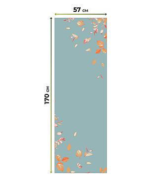 Рулонные шторы «Флорко - 50 - ширина 57 см»
