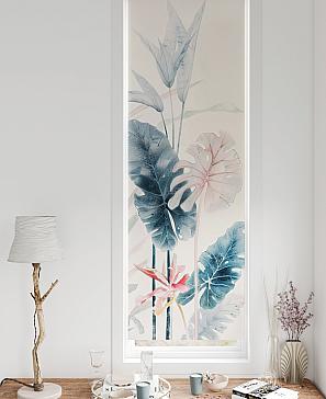 Рулонная штора «Флорко - 56  - ширина 57 см» | фото 3