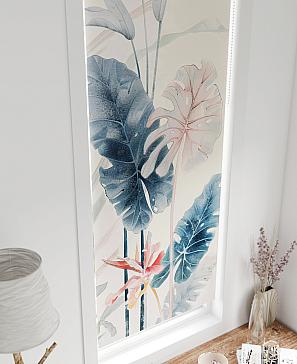 Рулонные шторы «Флорко - 56 - ширина 57 см»