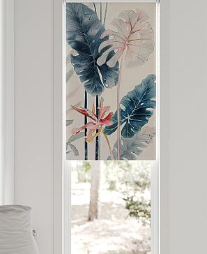 Рулонные шторы «Флорко - 56 - ширина 57 см»