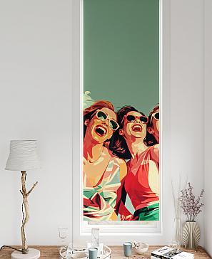 Рулонная штора «Флорко - 58  - ширина 57 см» | фото 3