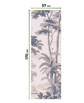 Рулонные шторы «Флорко - 60 - ширина 57 см»