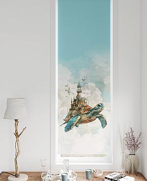 Рулонная штора «Флорко - 70  - ширина 57 см» | фото 3