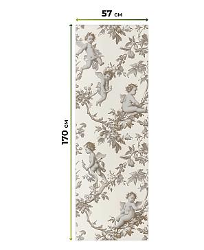 Рулонные шторы «Флорко - 73 - ширина 57 см»