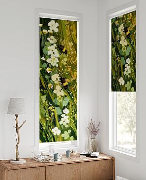 Рулонная штора «Флорко - 77  - ширина 57 см» | фото 2