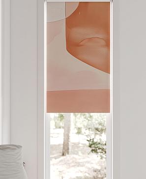 Рулонные шторы «Флорко - 81 - ширина 57 см»