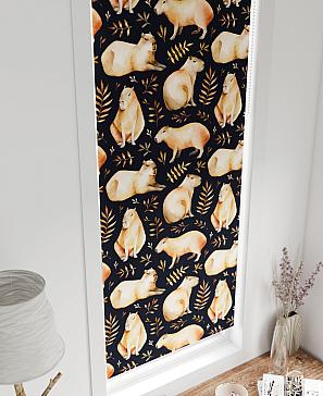 Рулонные шторы «Флорко - 83 - ширина 57 см»