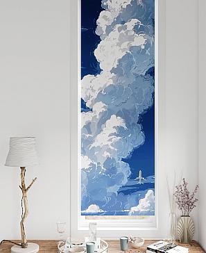 Рулонная штора «Флорко - 89  - ширина 57 см» | фото 3